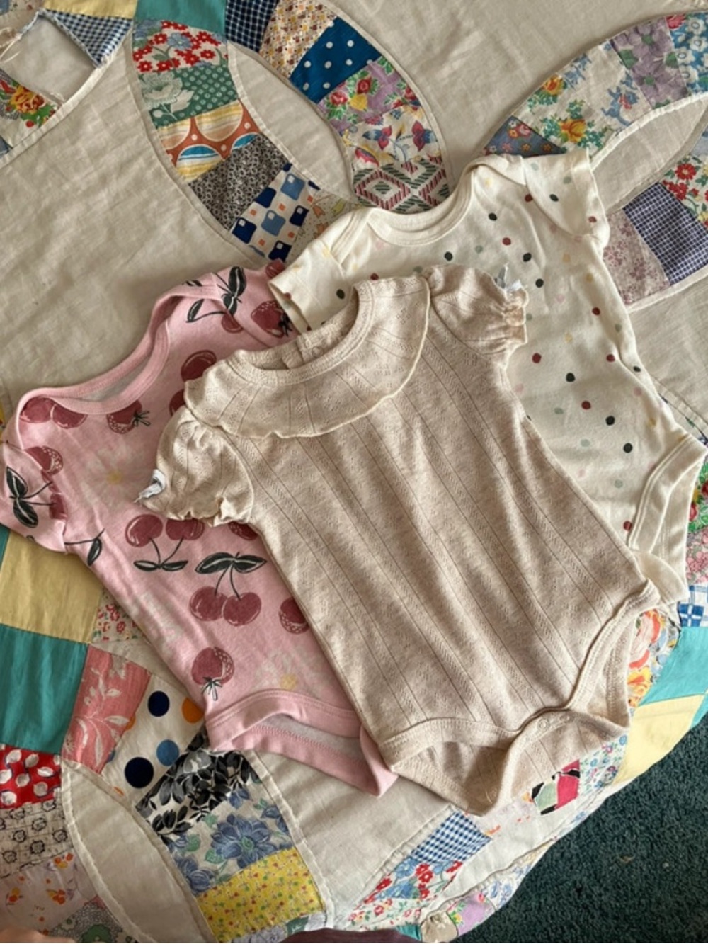 Organic Cotton Baby Onesies